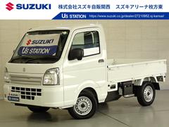 キャリイトラック KCエアコン・パワステ 7型 パートタイム4WD 5MT 4WD 5MT 衝突被害軽減B AM/FMラジオ 誤発進抑制機能 アイドリングストップ マニュアルエアコン フロアマット キーレスエントリー 車線逸脱警報機能 リヤパーキングセンサー スペアタイヤ 中古車画像