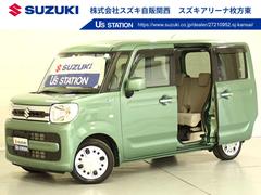 スペーシア HYBRID X MK53S フルタイム4WD 車検整備付 4WD ナビ ETC 衝突被害軽減ブレーキ 車検整備付 後席両側電動スライドドア サーキュレーター フロアマット ドアバイザー リヤパーキングセンサー ハイビームアシスト シートヒーター スマートキー 中古車画像