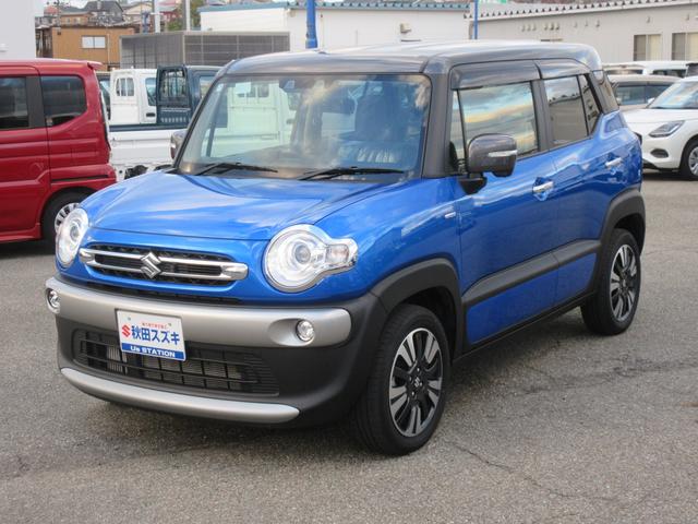 クロスビー(スズキ) ＨＹＢＲＩＤ　ＭＺ　４ＷＤ　衝突軽減　シートヒーター　ＬＥＤ　全方位カメラ　オートライト　プッシュスタート　オートエアコン　アイドリングストップ　横滑り防止機能衝突安全ボディ　盗難防止システム 中古車画像