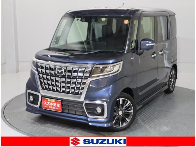 フレアワゴンカスタムスタイル(マツダ) ハイブリッドＸＳ　目玉車　車検整備渡し　ナビ・全方位カメラ　８インチナビ（ラジオ・ＴＶ・ＣＤ・ＤＶＤ・Ｂｌｕｅｔｏｏｔｈ・ＭＳＶ・ＳＤ・ＵＳＢ）　ＥＴＣ　全方位カメラ　前後ドラレコ　前後ブレーキサポート　追従式クルーズコントロール　レーンキープアシスト　マット 中古車画像