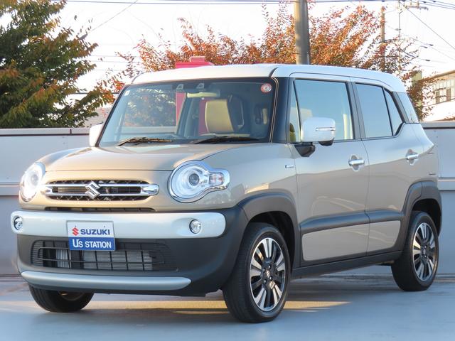 ハスラーの兄貴分♪クロスビー♪ＳＵＶが楽しい♪ 弊社車両は全車輌保証付き！ご納車の前に点検整備をしてからお渡し致します！