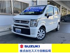 ワゴンR FX 4型 CDステレオ オートライト 衝突被害軽減システム フルホイールキャップ オートエアコン 電動格納ドアミラー パワーウィンドウ プッシュスタート シートヒーター 横滑り防止機能 衝突安全ボディ 盗難防止システム 取扱説明書 メンテナンスノート 中古車画像