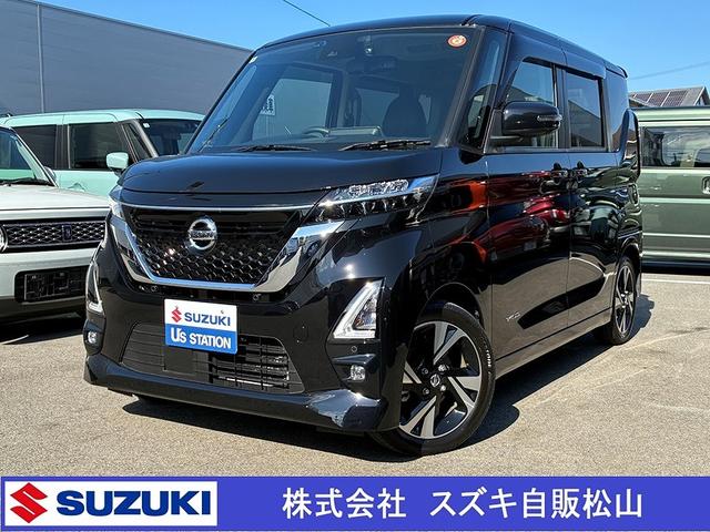 ルークス(日産) ハイウエイスターＧターボ　全方位モニタ付きナビ搭載♪　前後ドライブレコーダー　ＥＴＣ車載器　後席両側電動スライドドア　衝突軽減ブレーキ搭載 中古車画像