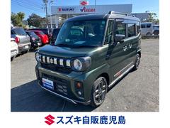 スペーシア ギア  ハイブリッドXZ 4WD デュアルセンサーブレーキサポートII 4WD マイルドハイブリッド 電動スライド 全方位ナビ CVT オートエアコン キーレススタート オートライト オーディオスイッチ ACC 電動パーキング LED 中古車画像