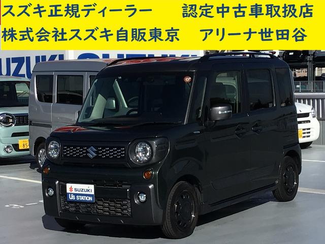 スペーシアギア(スズキ) ハイブリッドＸＺ全方位モニター付ナビ・ＥＴＣ・両側電動ＳＤ　ギア　ＨＹＢＲＩＤ　ＸＺ　２型 中古車画像