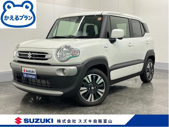 クロスビー(スズキ) ＨＹＢＲＩＤ　ＭＶ　４型　４ＷＤ　全方位カメラ　オートライト　プッシュスタート　シートヒーター　オートエアコン　衝突被害軽減システム　アイドリングストップ　横滑り防止機能　衝突安全ボディ　盗難防止システム 中古車画像