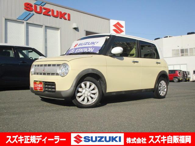 ＜令和３年式＞　シフォンアイボリー。 運転が楽しくなっちゃうかわいい車【ラパン】