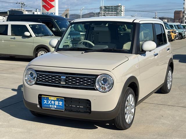 アイドリングストップ付、停車中は燃料消費を抑えます！ 女性人気の高いラパン入荷です！お洒落で可愛い１台です！