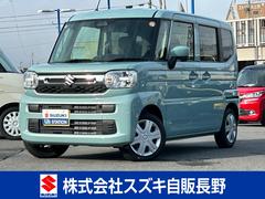 スペーシア HYBRID G 2WD スライドドア オートライト スライドドア プッシュスタート シートヒーター オートエアコン 衝突被害軽減システム 盗難防止システム 衝突安全ボディ 盗難防止システム 中古車画像