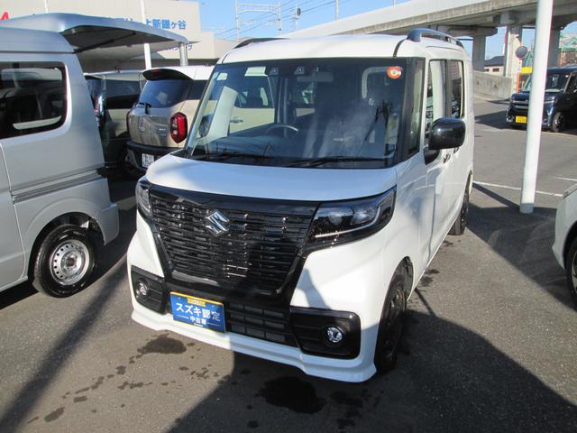 スペーシアベース(スズキ) ＸＦ　２型　当店元試乗車　ＬＥＤヘッドランプ　ＬＥＤフォグランプ　アルミホイール　ルーフレール　後席片側電動スライドドア　アダブティブクルーズコントロール　フロントプレミアムＵＶＩＲカットガラス　シートヒーター 中古車画像