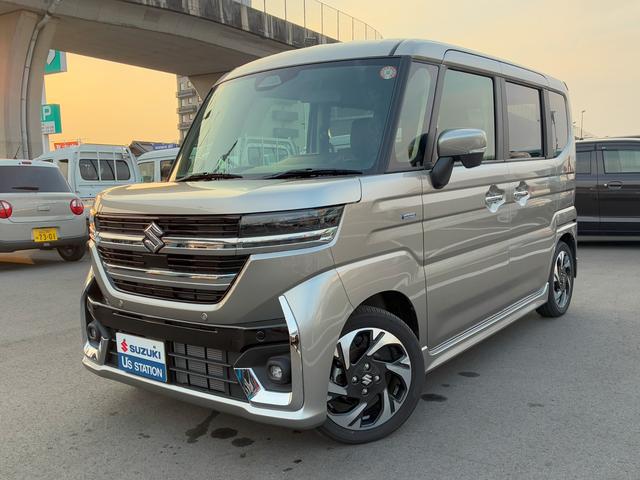 スペーシアカスタム(スズキ) ＨＹＢＲＩＤ　ＸＳターボ　試乗車アップ　試乗車アップ 中古車画像