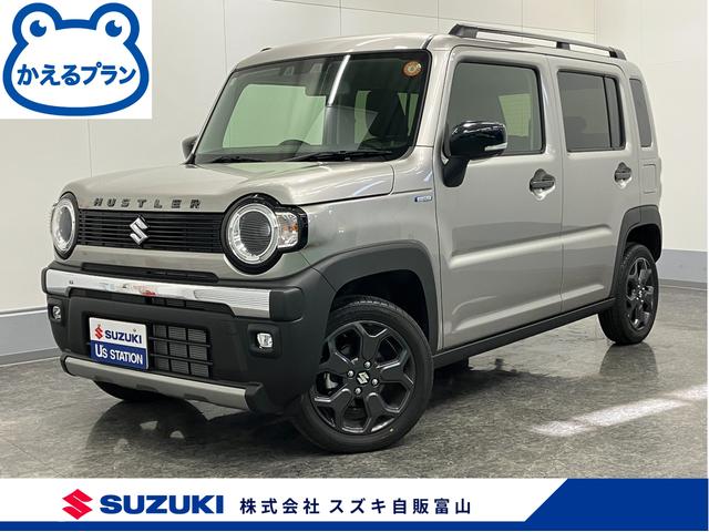 ハスラー(スズキ) タフワイルドターボ　３型　ＬＥＤヘッドランプ　オートライト　プッシュスタート　シートヒーター　オートエアコン　衝突被害軽減システム　アイドリングストップ　横滑り防止機能　衝突安全ボディ 中古車画像