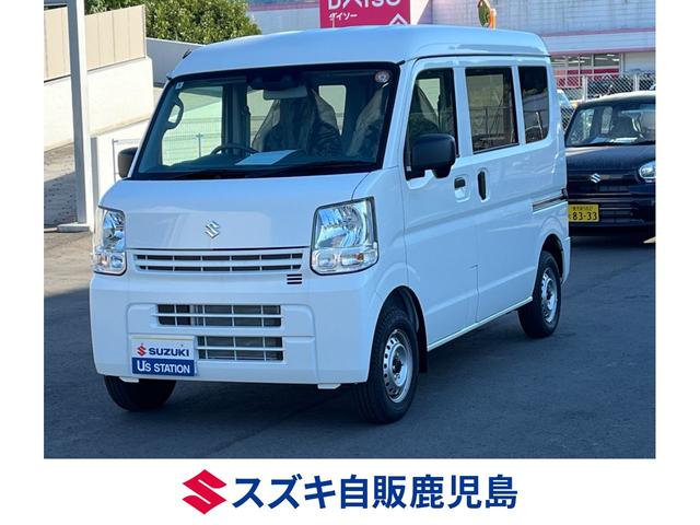 エブリイ(スズキ) ＰＡリミテッド　衝突被害軽減ブレーキ　アイドリングストップ　ＣＶＴ　両側スライドドア　ＡＭ／ＦＭラジオ　マニュアルエアコン　パワステ　パワーウインドウ　キーレスエントリー　オートライト　ヘッドライトレベライザー 中古車画像