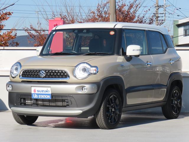 ハスラーの兄貴分♪クロスビー♪ＳＵＶが楽しい♪ 弊社車両は全車輌保証付き！ご納車の前に点検整備をしてからお渡し致します！