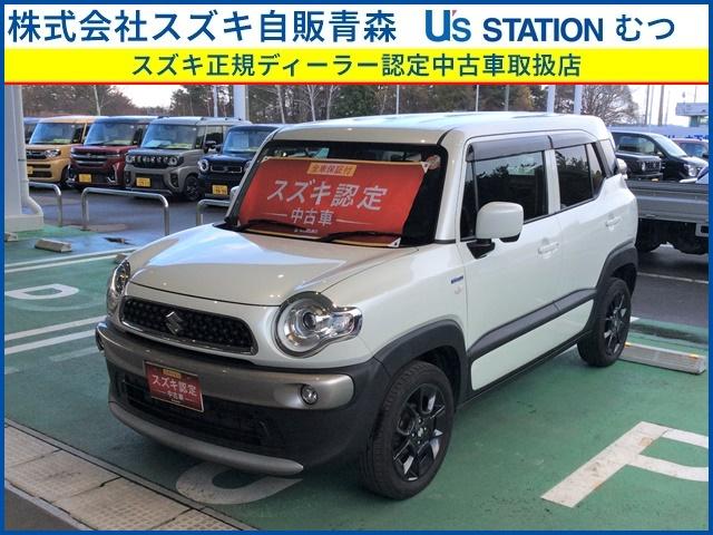 クロスビー(スズキ) ＨＹＢＲＩＤ　ＭＸ　ＭＮ７１Ｓ　４ＷＤ　ナビ・オーディオレス　スノーモード付４ＷＤ　衝突被害軽減システム　横滑り防止機能　アイドリングストップ　プッシュスタート　オートエアコン　シートヒーター 中古車画像