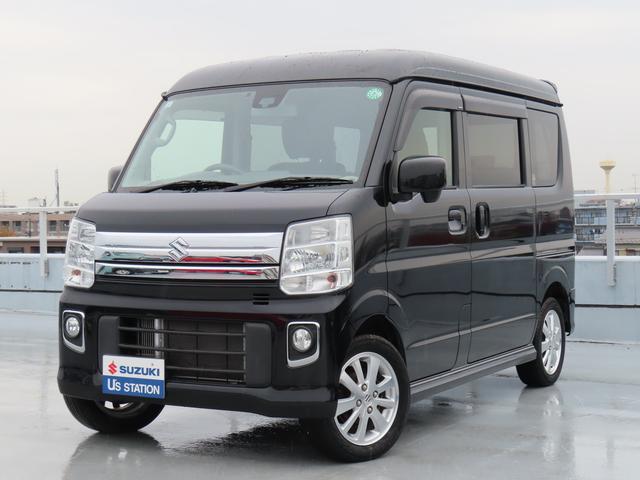 エブリイワゴン(スズキ) ＰＺターボ　ハイルーフ２型／ナビ・ＥＴＣ２．０・ワンオーナー　衝突被害軽減ブレーキ・運転席エアバック・助手席エアバック・サイドエアバッグ・パワーステアリング・パワーウィンドウ・取扱説明書・メンテナンスノート 中古車画像