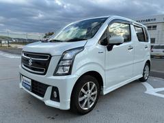 ワゴンRスティングレー スティングレー HYBRID X 2型 ナビ 全方位カメラ バックカメラ オートライト Bluetooth 純正ナビ プッシュスタート シートヒーター オートエアコン ETC  スズキセーフティーサポート 衝突被害軽減システム アイドリングストップ 中古車画像