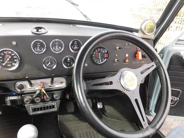MINI  1270cc OERキャブ/4速MT/クーラー/フルバケットシート/10インチ/ロールゲージ(6枚目)