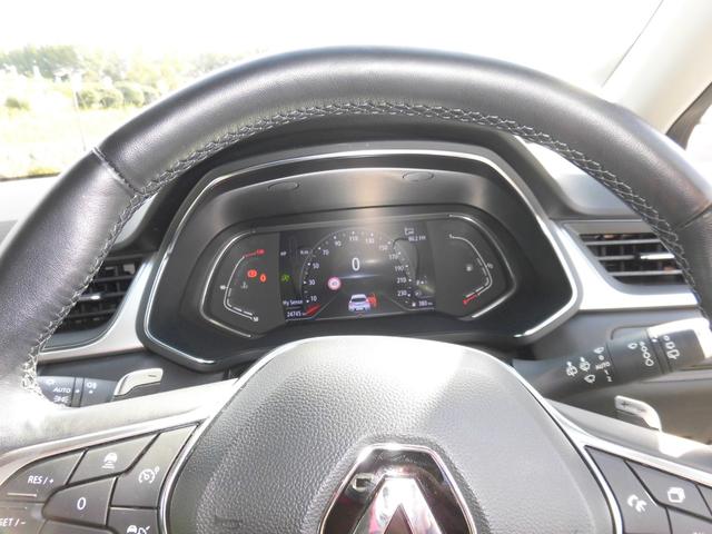 キャプチャー インテンス　走行２４８００キロ／全方位モニター／３６０度ドラレコ／Ｃａｒ　Ｐｌａｙ、Ａｎｄｒｏｉｄ　Ａｕｔｏ対応ディスプレイオーディオ／アクティブブレーキ／車線逸脱警報／ＢＳＭ／シートヒーター／ワンオーナー禁煙車（32枚目）