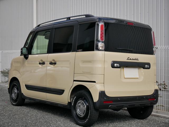 スペーシアギア ハイブリッドＸＺ　ターボ　ダムドＮＯＭＡＤ仕様　リフトアップ　ＤＡＭＤ　ノマド仕様　ワンオーナー　リフトアップ　ＤＥＡＮアルミ＆ＭＴタイヤ　アダプティブクルーズ　セーフティサポート　ＨＵＤ　ＬＥＤヘッドライト＆フォグ　両側パワスラ　クリソナ　シートＨ　外ナビＴＶ（56枚目）