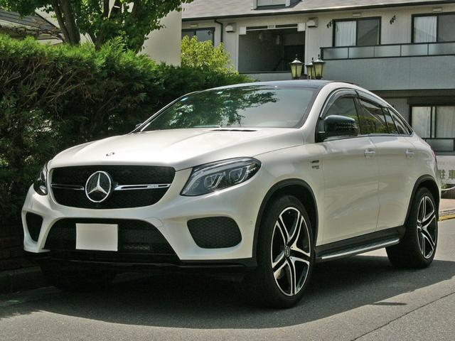 ＧＬＥ４３　４マチック　クーペ　ｄｅｓｉｇｎｏＥＸＣ左Ｈ　ｄｅｓｉｇｎｏエクスクルーシブ＆ナイト＆レーダセーフティＰＫＧ　左ハンドル　ポーセレン白革　パノラミックＳＲ　ＡＭＧ２２ＡＷ　３６０°カメラ　ハーマンカードン　カーボンパネル　Ｐバックドア(5枚目)