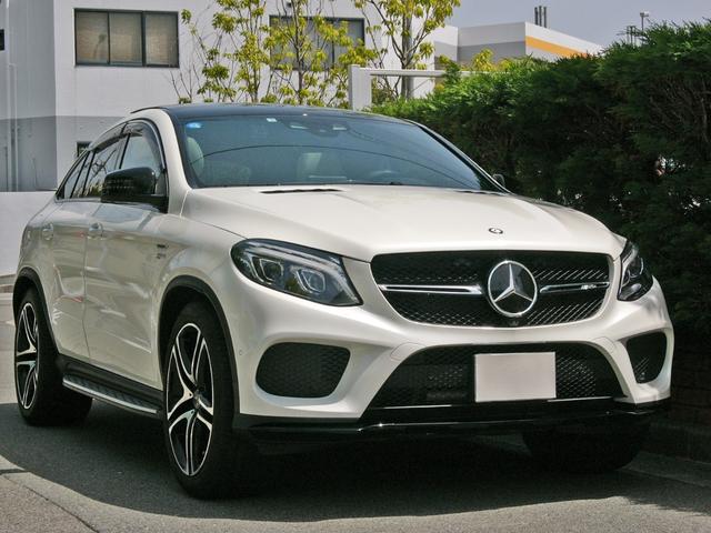 ＧＬＥ４３　４マチック　クーペ　ｄｅｓｉｇｎｏＥＸＣ左Ｈ　ｄｅｓｉｇｎｏエクスクルーシブ＆ナイト＆レーダセーフティＰＫＧ　左ハンドル　ポーセレン白革　パノラミックＳＲ　ＡＭＧ２２ＡＷ　３６０°カメラ　ハーマンカードン　カーボンパネル　Ｐバックドア(8枚目)