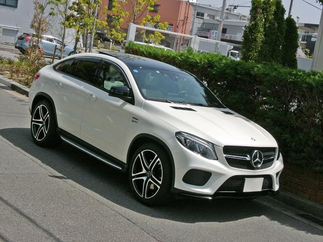 ＧＬＥ４３　４マチック　クーペ　ｄｅｓｉｇｎｏＥＸＣ左Ｈ　ｄｅｓｉｇｎｏエクスクルーシブ＆ナイト＆レーダセーフティＰＫＧ　左ハンドル　ポーセレン白革　パノラミックＳＲ　ＡＭＧ２２ＡＷ　３６０°カメラ　ハーマンカードン　カーボンパネル　Ｐバックドア(35枚目)