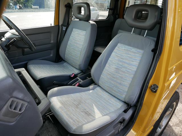 ジムニー ランドベンチャー　イエローオーカー新全塗装　ＡＴ・ＰＳ・ＡＢ　イエローオーカー新全塗装　新品断熱ＵＶカットＦガラス　カリフォルニアミラー　社外ＡＷ　社外前後ステンバンパー　ＥＴＣ　パワステ　オートマ　エアバッグ　ＡＢＳ　純正ＯＰウッド調パネル（22枚目）
