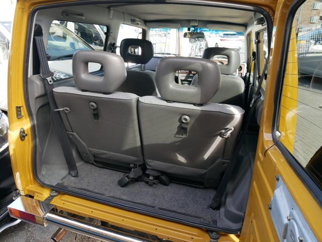 ジムニー ランドベンチャー　イエローオーカー新全塗装　ＡＴ・ＰＳ・ＡＢ　イエローオーカー新全塗装　新品断熱ＵＶカットＦガラス　カリフォルニアミラー　社外ＡＷ　社外前後ステンバンパー　ＥＴＣ　パワステ　オートマ　エアバッグ　ＡＢＳ　純正ＯＰウッド調パネル（29枚目）