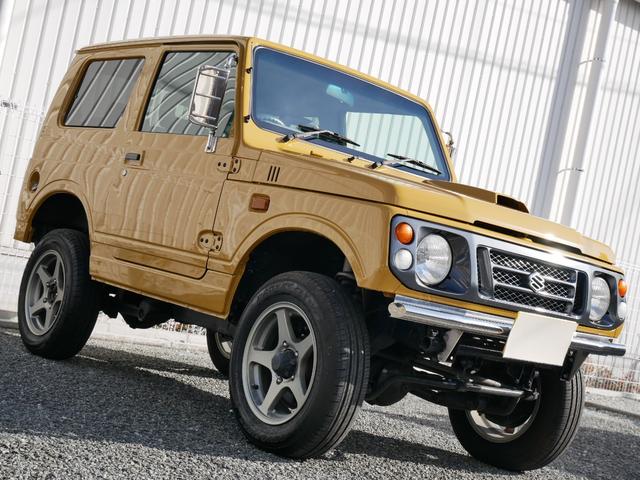 ジムニー ランドベンチャー　イエローオーカー新全塗装　ＡＴ・ＰＳ・ＡＢ　イエローオーカー新全塗装　新品断熱ＵＶカットＦガラス　カリフォルニアミラー　社外ＡＷ　社外前後ステンバンパー　ＥＴＣ　パワステ　オートマ　エアバッグ　ＡＢＳ　純正ＯＰウッド調パネル（47枚目）