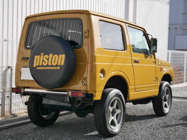 ジムニー ランドベンチャー　イエローオーカー新全塗装　ＡＴ・ＰＳ・ＡＢ　イエローオーカー新全塗装　新品断熱ＵＶカットＦガラス　カリフォルニアミラー　社外ＡＷ　社外前後ステンバンパー　ＥＴＣ　パワステ　オートマ　エアバッグ　ＡＢＳ　純正ＯＰウッド調パネル（67枚目）
