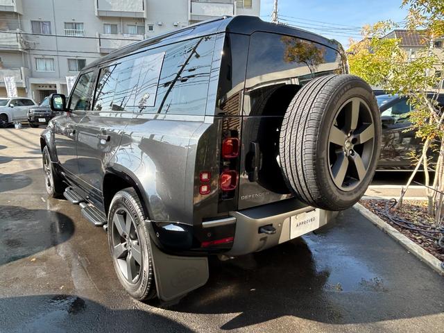 ディフェンダー 110X-ダイナミックHSE D300 認定中古車 1オーナー パノラミックスライディングルーフ サイドステップ ボンネットデカール MERIDIAN シートヒータ(F/R)&クーラ(F) 20AW 3ゾーンAC クラシックマッドガード(18枚目)