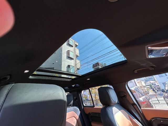 ディフェンダー 110X-ダイナミックHSE D300 認定中古車 1オーナー パノラミックスライディングルーフ サイドステップ ボンネットデカール MERIDIAN シートヒータ(F/R)&クーラ(F) 20AW 3ゾーンAC クラシックマッドガード(23枚目)