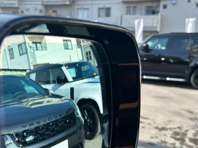 ディフェンダー 110X-ダイナミックHSE D300 認定中古車 1オーナー パノラミックスライディングルーフ サイドステップ ボンネットデカール MERIDIAN シートヒータ(F/R)&クーラ(F) 20AW 3ゾーンAC クラシックマッドガード(25枚目)