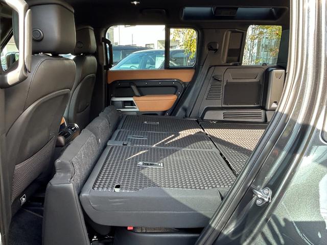 ディフェンダー 110X-ダイナミックHSE D300 認定中古車 1オーナー パノラミックスライディングルーフ サイドステップ ボンネットデカール MERIDIAN シートヒータ(F/R)&クーラ(F) 20AW 3ゾーンAC クラシックマッドガード(78枚目)