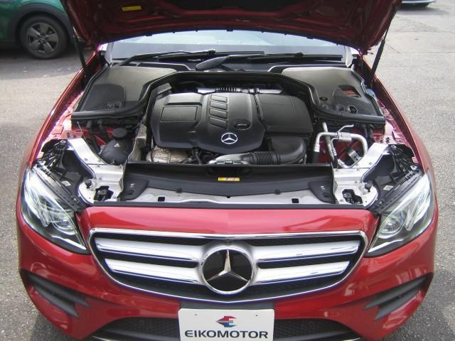 Eクラスステーションワゴン E220dステションワゴンアバンGスポツ(本革仕様) 純正ナビ フルセグTV 360°カメラ ACC ブルメスターサウンド 前後席シートヒーター 電動リアゲート LEDヘッドライト 1オーナー(19枚目)