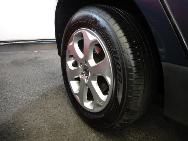 リア純正１８インチアルミ、タイヤ８分山