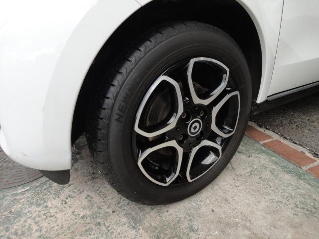 スマートフォーフォー プライム 禁煙車 本革シート シートヒーター ガラスルーフ 社外ナビTVバックカメラ ETC(16枚目)