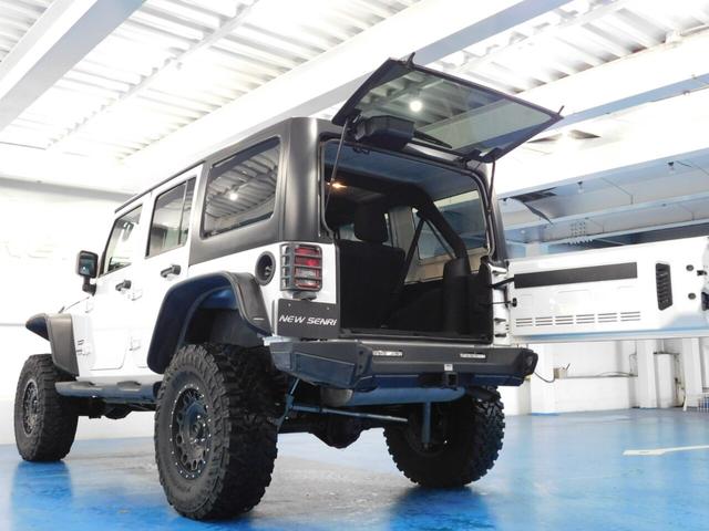 ジープ・ラングラーアンリミテッド スポーツ　４ＷＤ　ラフカントリーリフトアップ　ＳｍｉｔｔｙＦＲバンパー構造変更済みバックカメラ（35枚目）