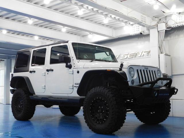 ジープ・ラングラーアンリミテッド スポーツ　４ＷＤ　ラフカントリーリフトアップ　ＳｍｉｔｔｙＦＲバンパー構造変更済みバックカメラ（39枚目）