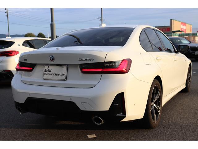 ３シリーズ ３２０ｄ　ｘＤｒｉｖｅＭスポーツハイラインパッケージ　アルピンホワイト／認定中古車／ディーラー／レンタアップ／３６０°カメラ／ＥＴＣ／ＬＥＤ／ナビ／インテリジェントセーフティ／シートヒーター／４ＷＤ／ＨＤＤ／電動シート／ＵＳＢ／Ｂｌｕｅｔｏｏｔｈ／本革（10枚目）