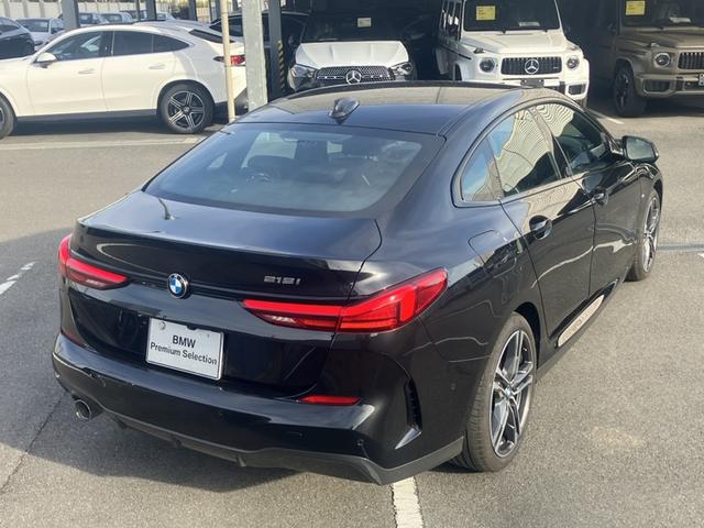 ２シリーズ ２１８ｉグランクーペ　Ｍスポーツ　認定中古車／正規ディーラー車／レンタカーアップ／禁煙車／電動シート調整／アクティブクルーズコントロール／ヘッドアップディスプレイ／ワイヤレス充電／ハイビームアシスタント／エアコン／バックカメラ／ナビ／（5枚目）