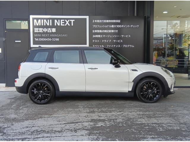 ＭＩＮＩ クーパークラブマンプレミアム＋Ｐ　クラシック・トリム　ＭＮ２年保証　ワンオーナー　ナビ　前後ドラレコ　社外品フルセグチューナー　ナノクホワイト／ブラックルーフ　アップルカープレイ　バックカメラ　前後ＰＤＣ　管理ユーザー下取り車（8枚目）