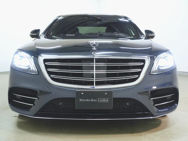 Ｓクラス Ｓ４５０　ベーシックパッケージ　ＡＭＧラインプラス　Ｂｌｕｅｔｏｏｔｈ接続　ＥＴＣ　ＬＥＤヘッドライト　ＴＶ　アイドリングストップ　クルーズコントロール　コネクテッド機能　サイドカメラ　サンルーフ・ガラスルーフ（2枚目）