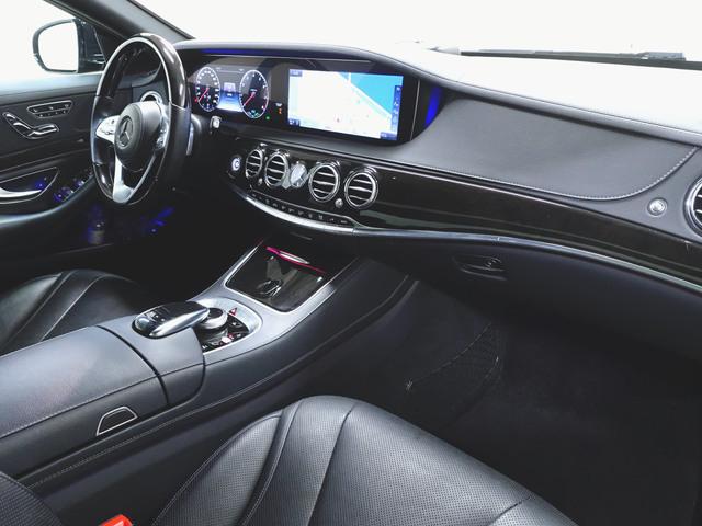 Ｓクラス Ｓ４５０　ベーシックパッケージ　ＡＭＧラインプラス　Ｂｌｕｅｔｏｏｔｈ接続　ＥＴＣ　ＬＥＤヘッドライト　ＴＶ　アイドリングストップ　クルーズコントロール　コネクテッド機能　サイドカメラ　サンルーフ・ガラスルーフ（11枚目）