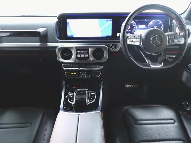 Ｇクラス Ｇ４００　ｄ　アダプティブダンピングシステム　ＡＭＧライン　ラグジュアリーパッケージ　Ｂｌｕｅｔｏｏｔｈ接続　ＥＴＣ　ＬＥＤヘッドライト　ＴＶ　アイドリングストップ　クルーズコントロール　コネクテッド機能　サイドカメラ　サンルーフ・ガラスルーフ　シートヒーター（11枚目）