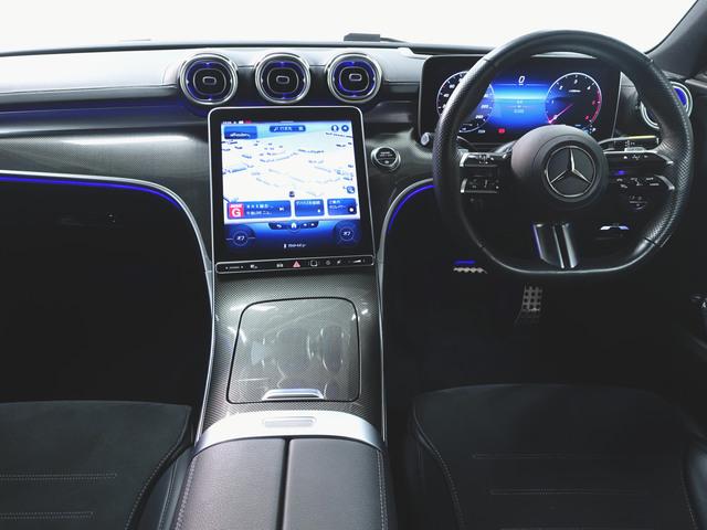 Cクラス C220 d アバンギャルド AMGラインパッケージ ベーシックパッケージ Bluetooth接続 ETC LEDヘッドライト TV アイドリングストップ クルーズコントロール コネクテッド機能 サイドカメラ シートヒーター(12枚目)