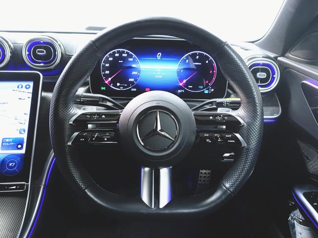 Cクラス C220 d アバンギャルド AMGラインパッケージ ベーシックパッケージ Bluetooth接続 ETC LEDヘッドライト TV アイドリングストップ クルーズコントロール コネクテッド機能 サイドカメラ シートヒーター(13枚目)