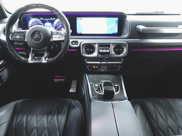 Gクラス G63 マグノヒーローエディション Bluetooth接続 ETC LEDヘッドライト TV アイドリングストップ クルーズコントロール コネクテッド機能 サイドカメラ サンルーフ・ガラスルーフ シートエアコン シートヒーター(12枚目)