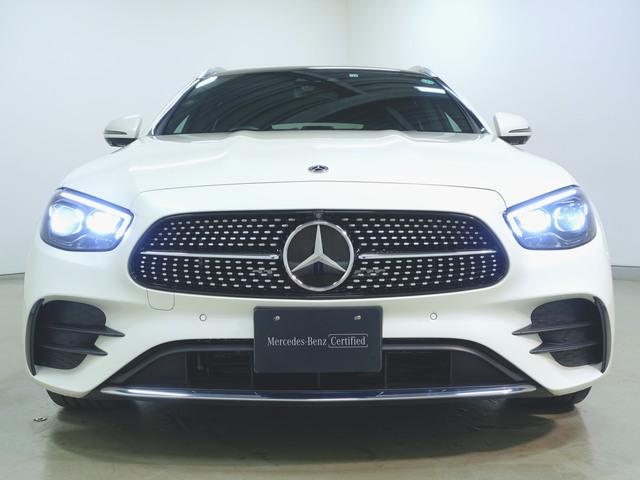 Eクラスステーションワゴン E200 ステーションワゴン スポーツ AMGラインインテリアパッケージ エクスクルーシブパッケージ Bluetooth接続 ETC LEDヘッドライト TV アイドリングストップ クルーズコントロール コネクテッド機能 サイドカメラ(2枚目)